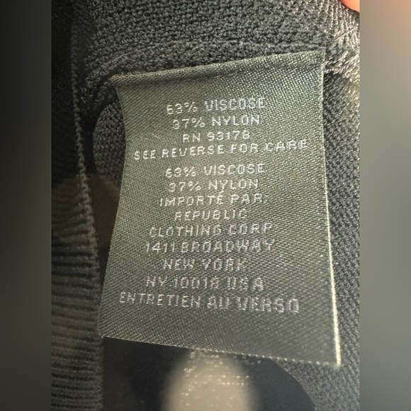 Magaschoni Man Quarter Zip Black Medium Short Sleeve Sweater Polo Top Shirt NWT - Picture 7 of 15